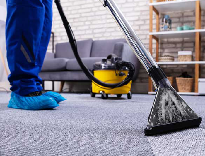 Professional equipment used for carpet cleaning